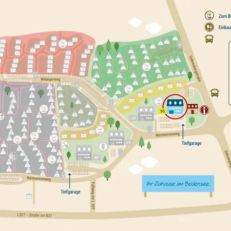 Апартаменты Ferienwohnpark Ein-zimmer-apartment 55 17 *